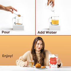 Waka green tea iced tea in a glass, refreshing and convenient.