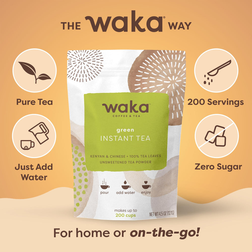 Waka Hot Tea Ready in seconds offers cozy, comforting flavor anytime.