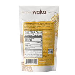 Waka Instant Green Tea Mango hot serve ready in seconds.