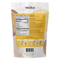 Waka Premium Instant Coffee hot cup illustrates a quick, comforting morning ritual.