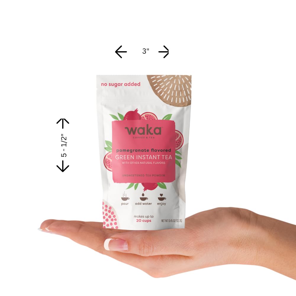 Waka sample travel-size pouch ideal for tasting at home or on the go.