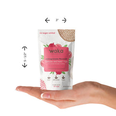 Waka sample travel-size pouch ideal for tasting at home or on the go.