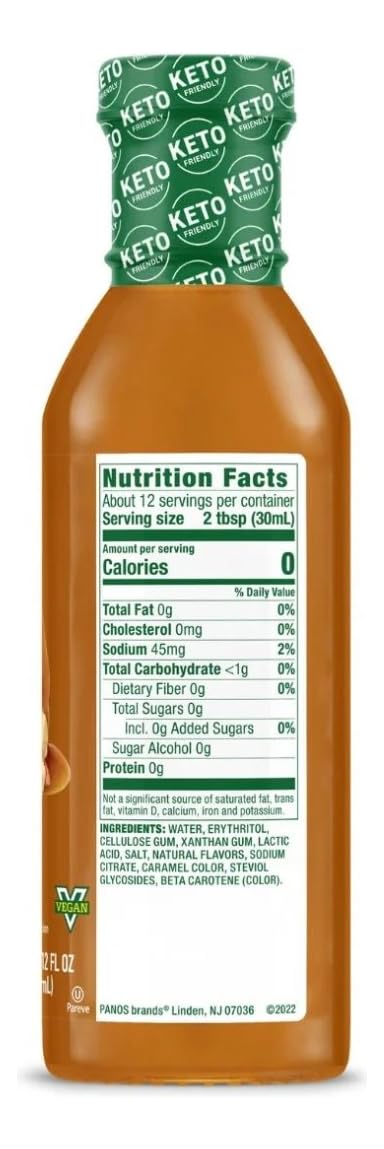 Walden Farms Caramel Syrup over ice cream provides sugar-free indulgence.