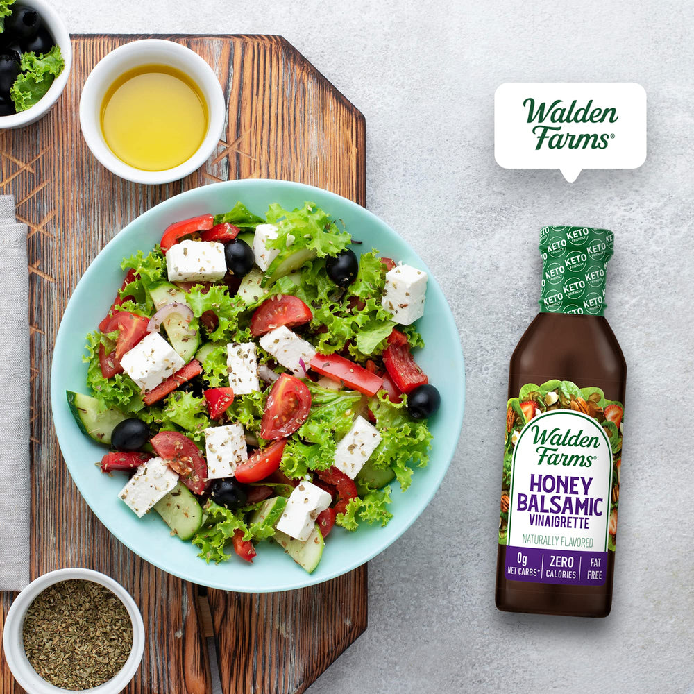 Walden Farms dressing glaze for roasted vegetables adds shine.