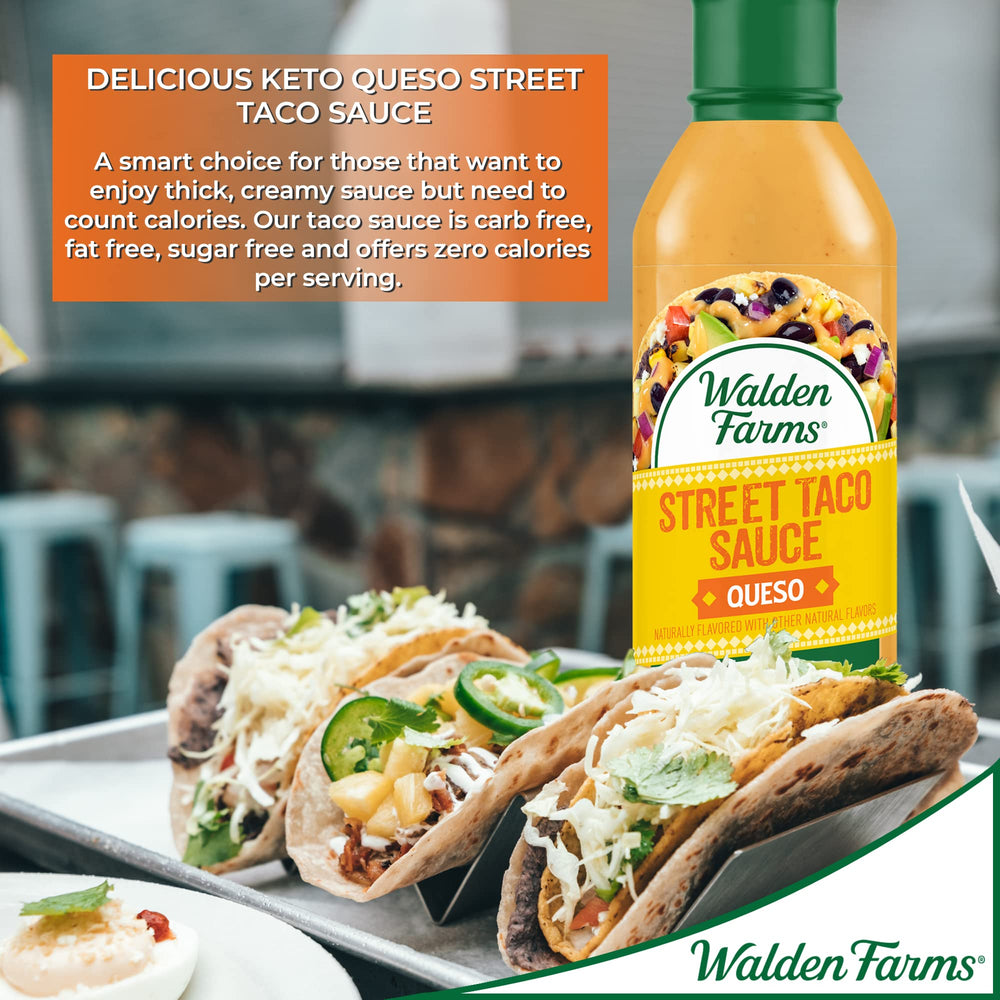 Walden Farms bottle on shelf reflecting trusted Walden Farms heritage since 1972.