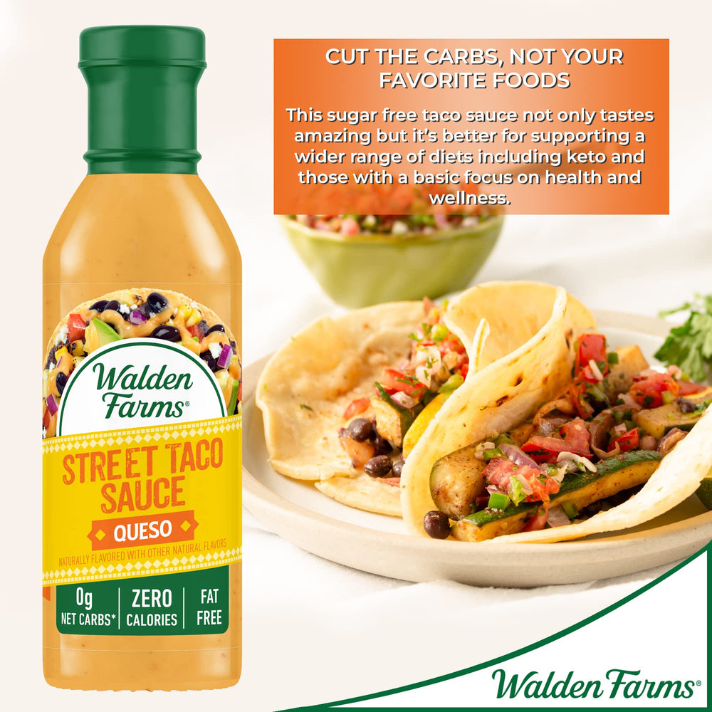 Walden Farms clean-label sauce is dairy-free and gluten-free for plant-forward menus.