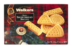 Walkers Classic Shortbread Assorted serving plate, elegant accompaniment to afternoon tea.
