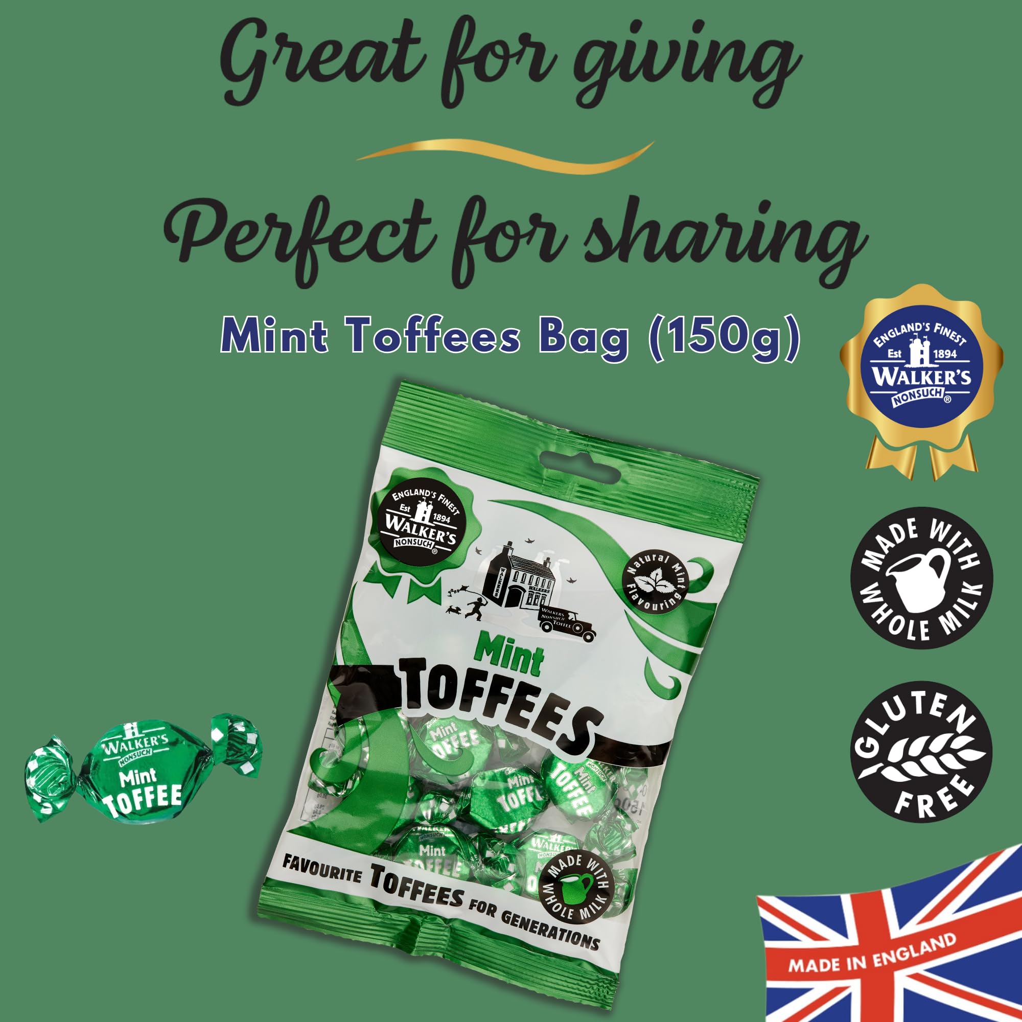 Walkers Nonsuch 5.29 oz packaging display, convenient ready-to-share snack.