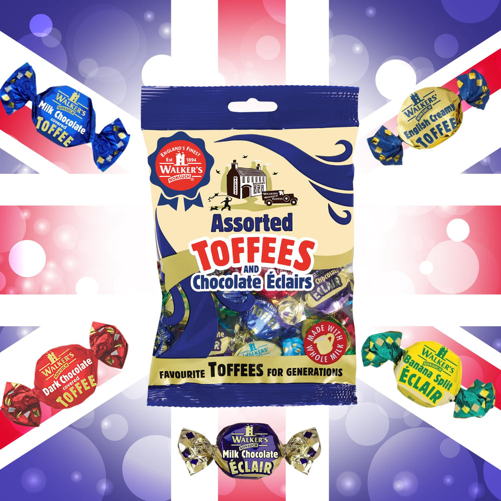 Walkers' Nonsuch éclair pieces with crunchy center for a refined tea-time option