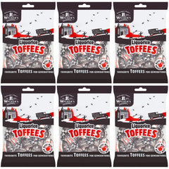 Walkers' Nonsuch liquorice toffees bag 150g, great for sharing.