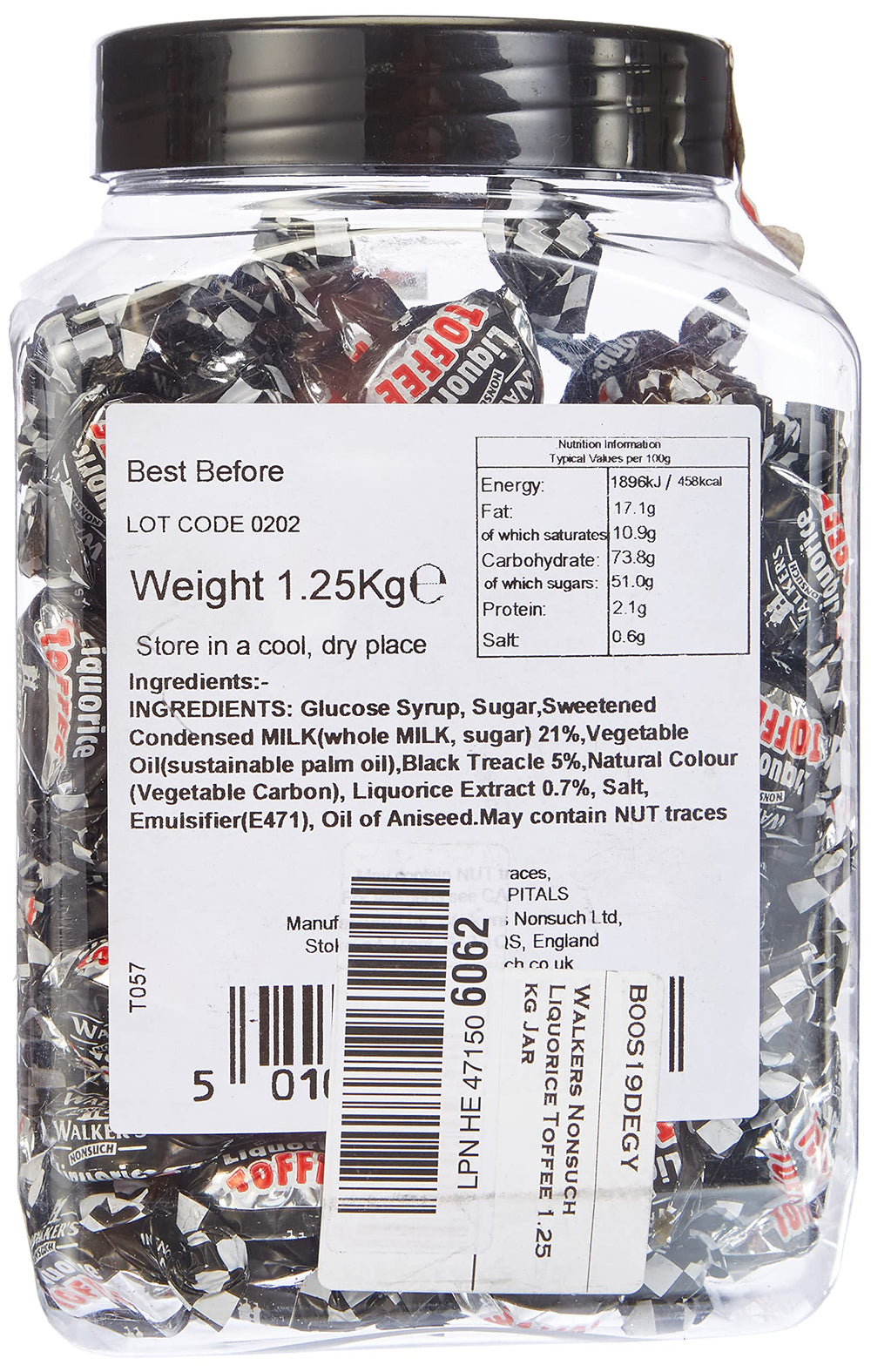 Imported from the UK, Walkers' Nonsuch liquorice toffees evoke classic confectionery