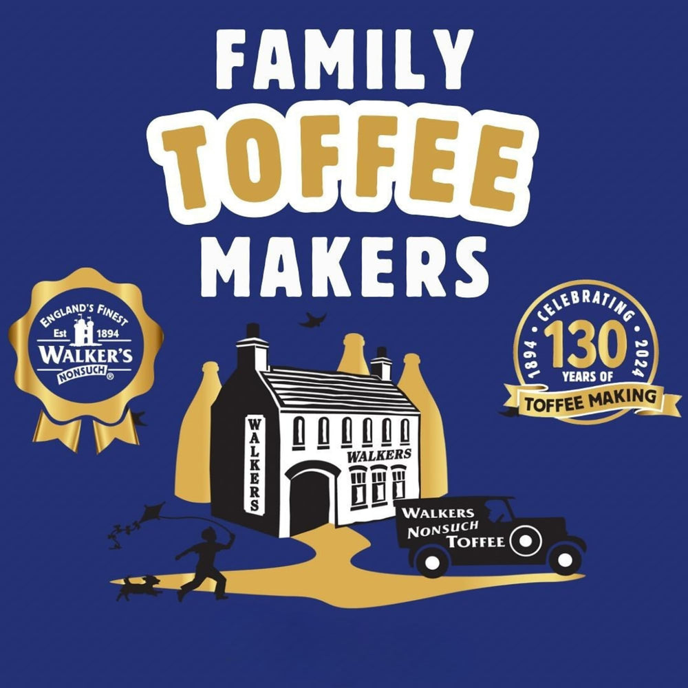 Walkers' Nonsuch liquorice toffees individually wrapped, convenient on-the-go snack.