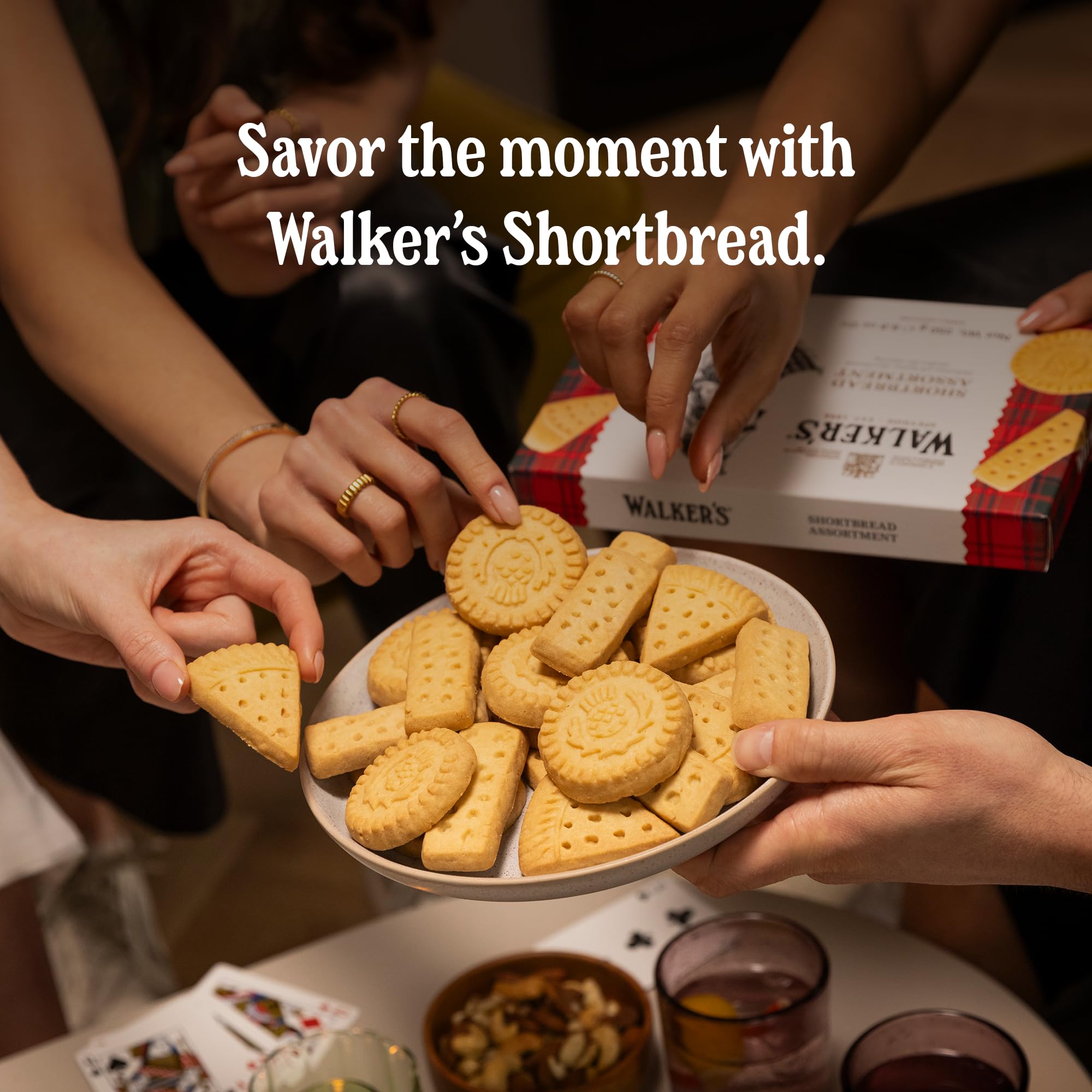 Walkers display box cookies great for gifting or sharing.