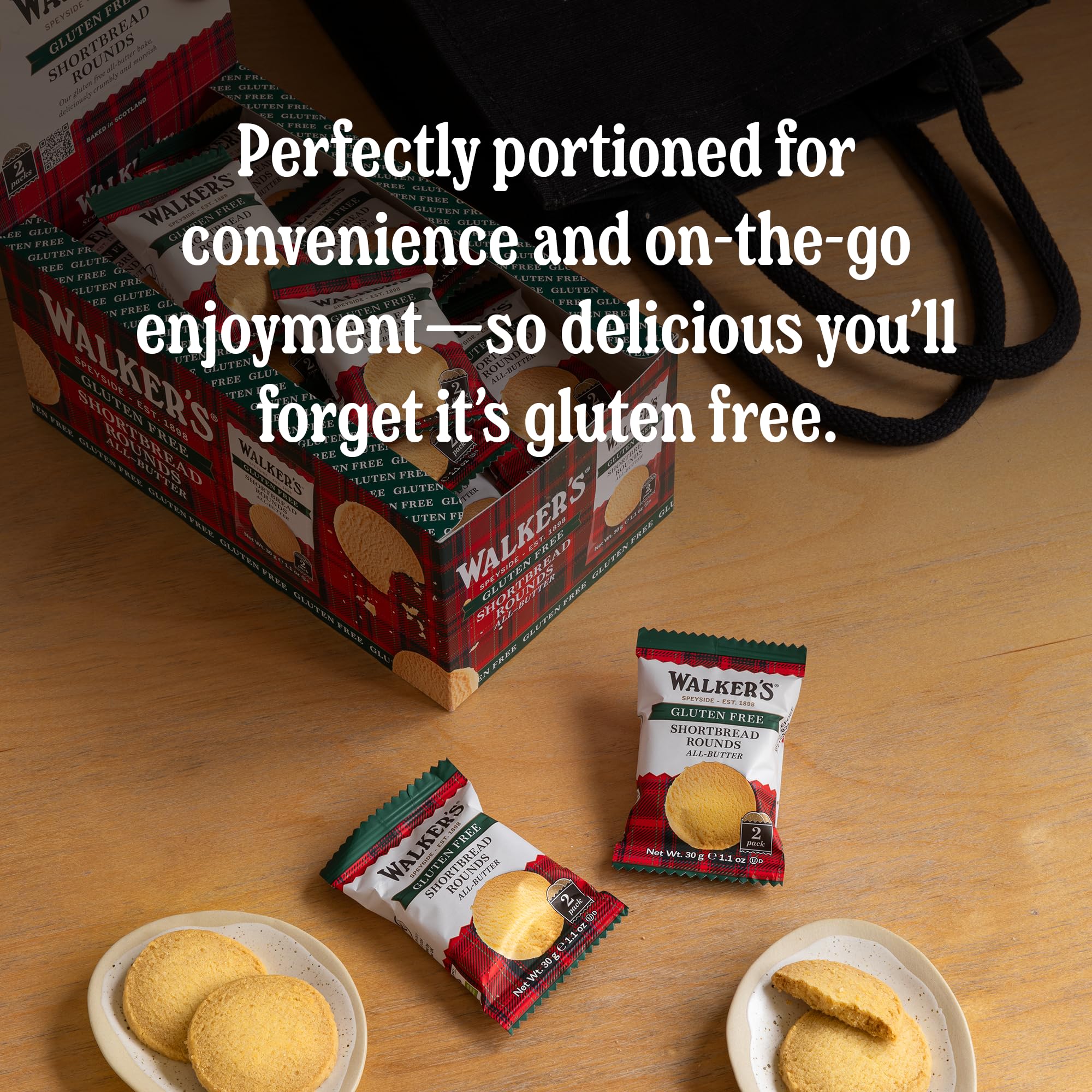 Walkers Scottish-authentic shortbread rounds showcasing premium butter and sugar balance.