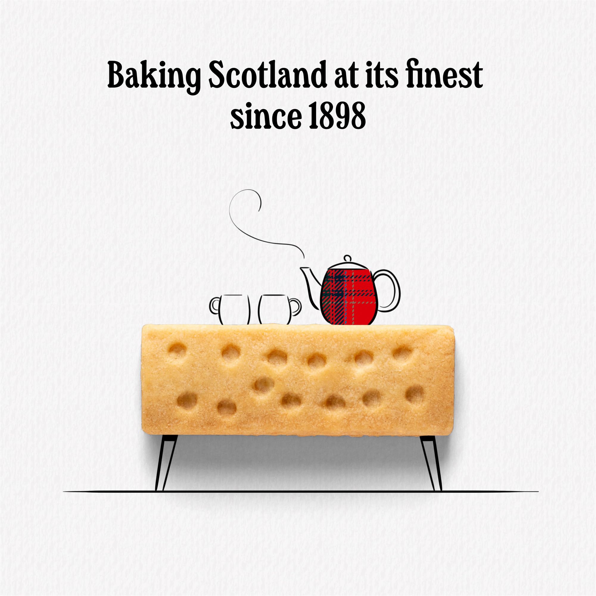 Walkers Shortbread Highland heritage flavor hints at traditional baking.