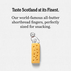 Walkers Shortbread Mini Fingers ready for tea time with comforting aroma