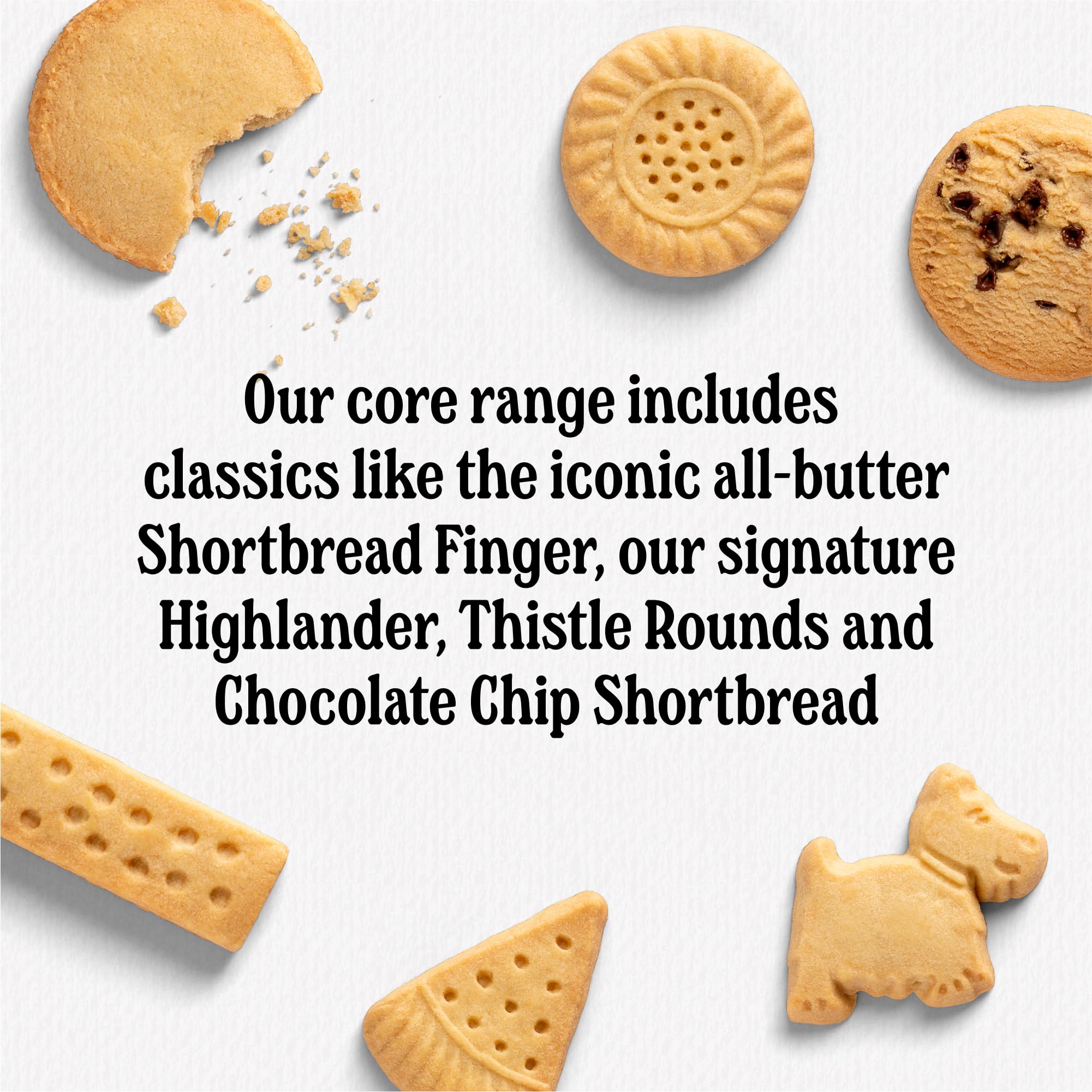 Walkers Shortbread royal warrant packaging, premium gift tin