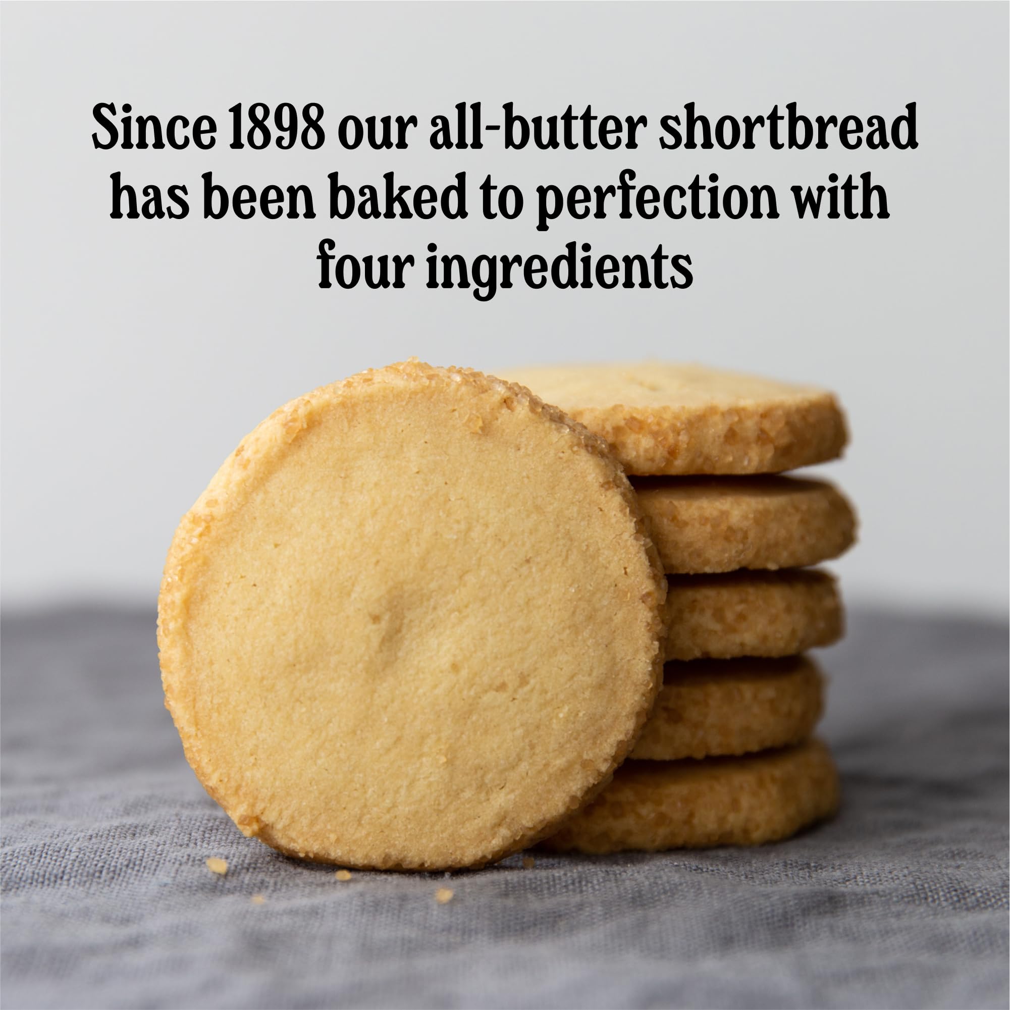 Walkers Shortbread pure butter texture, crumbly delight anytime