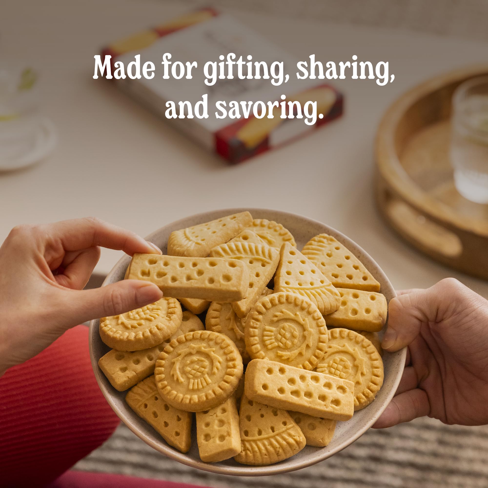 Walkers Shortbread ideal for tea time or dessert garnish