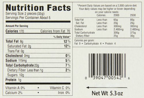 Walkers Stem Ginger Cookies bite-size pieces ideal for on-the-go snacking.