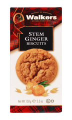 Walkers stem ginger cookies pack highlighted, perfect for gifting or sharing.