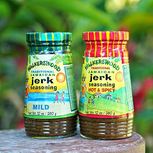 Walkerswood Jerk Seasoning pork marination brings smoky, flavorful finish.
