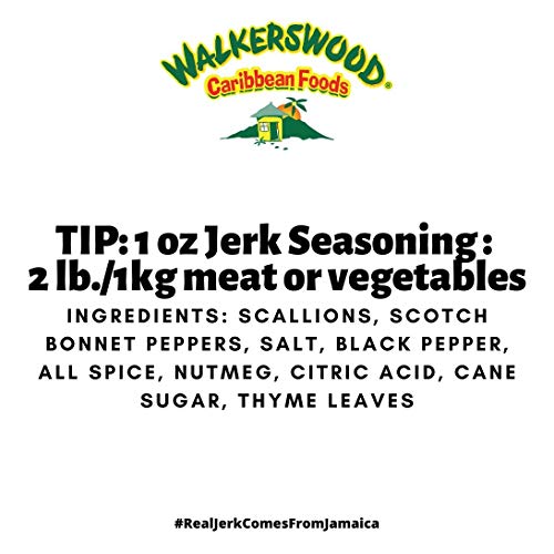 Walkerswood jerk seasoning grill-dish demonstrates smoky Jamaican flavor at cookout.