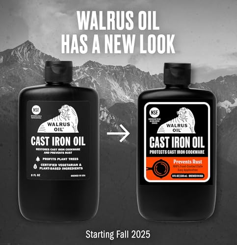 Walrus Oil NSF-certified label reinforces food-contact safety and trust.