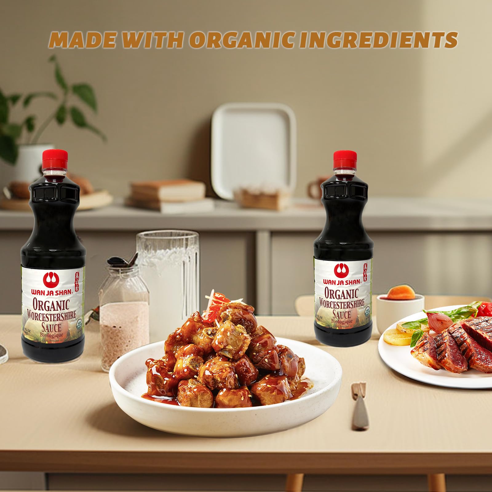 Wan Ja Shan Worcestershire dining table served as versatile finishing sauce
