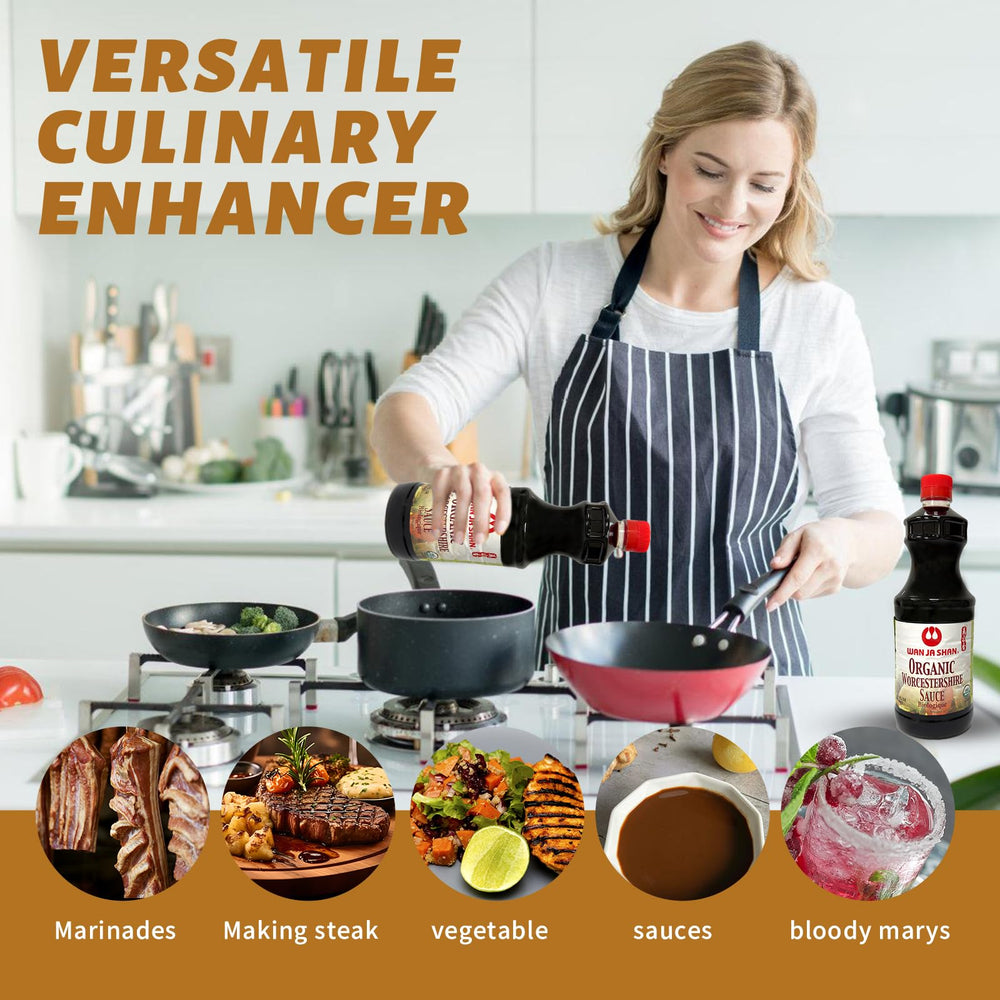 Wan Ja Shan Worcestershire stir fry pan flavor depth boost