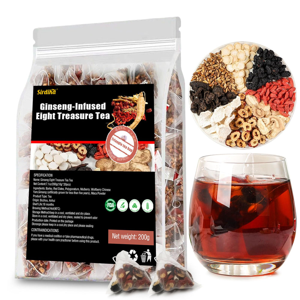 Wanciment Ginseng Eight Treasure Tea pack for a soothing wellness ritual