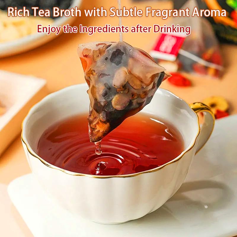 Wanciment tea bags triangular packaging, easy to brew and portion