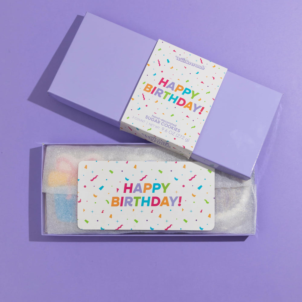 WANDERCRUMB gift-ready birthday box with card makes gifting effortless.
