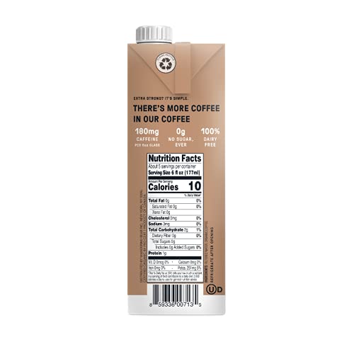 Wandering Bear organic cold brew pour highlighting pure ingredients and clean label