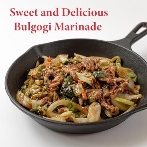 Wang Bulgogi Sauce packaging and recipe card for easy kitchen prep