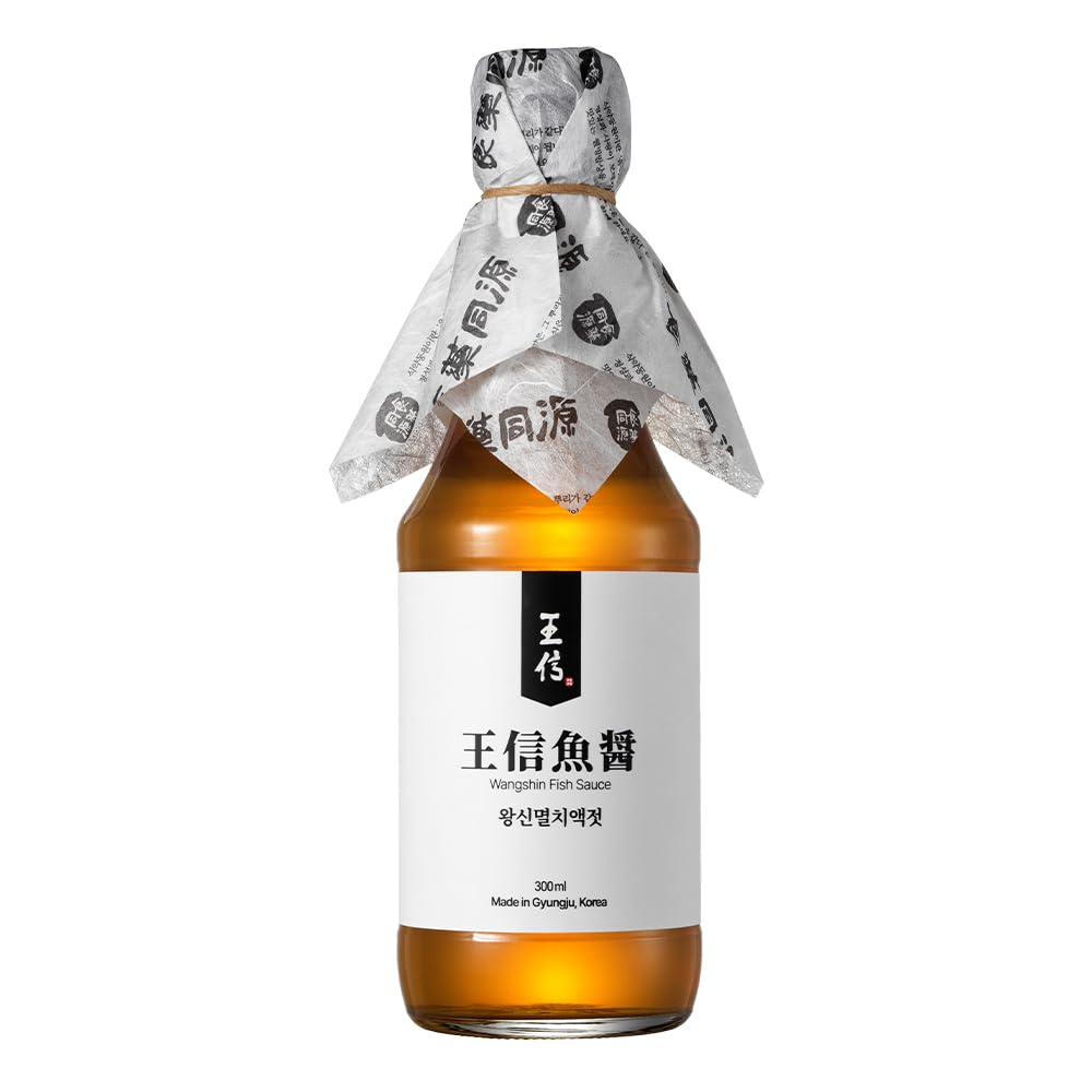 WangShin fish sauce bottle displaying premium umami