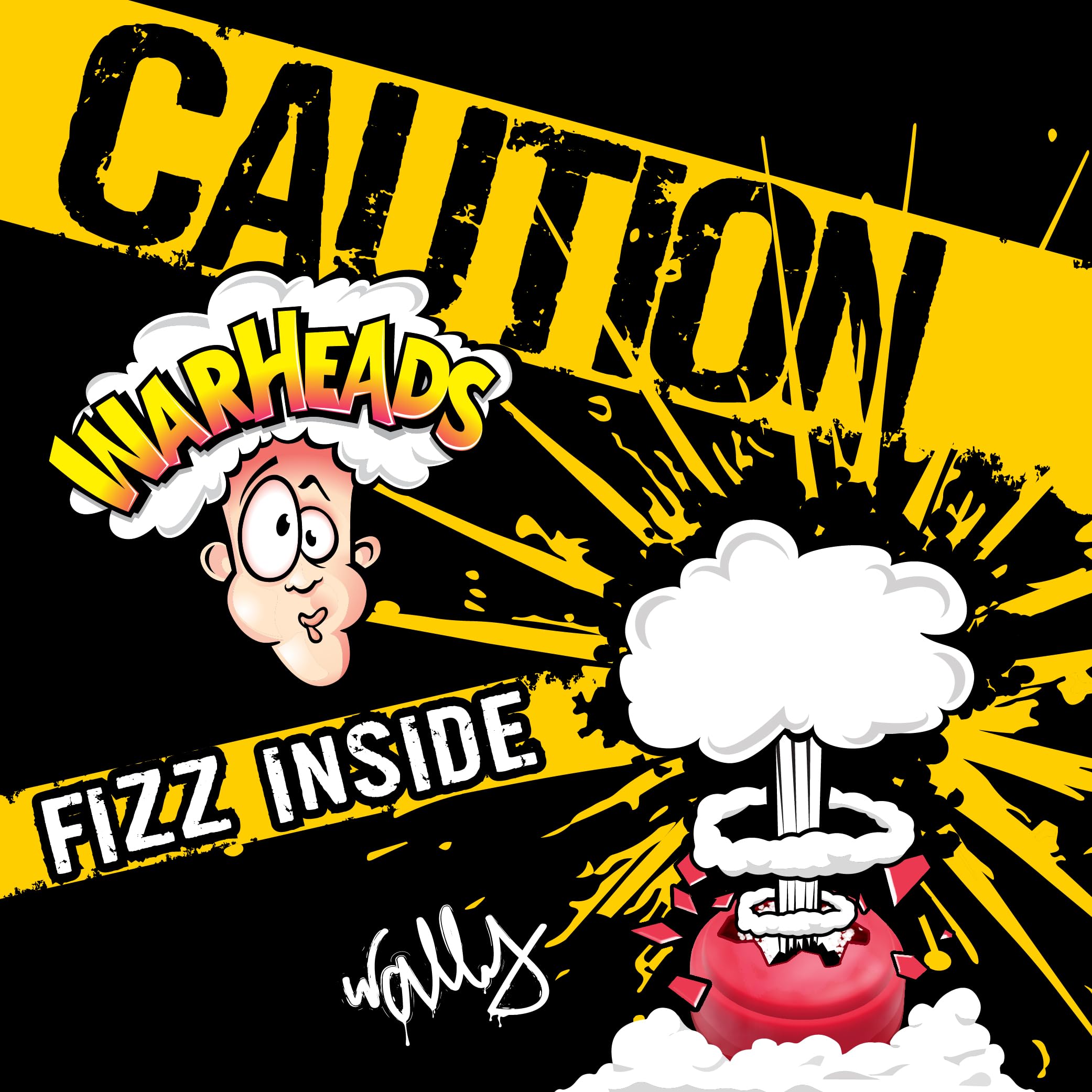Reusable Warheads Atomic Fizz canister perfect for storing treats.