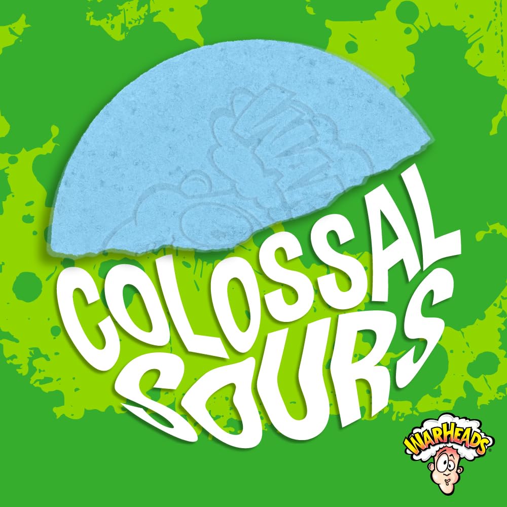 Warheads Colossal Sours bulk pack is perfect for gifts, events, and treat platters