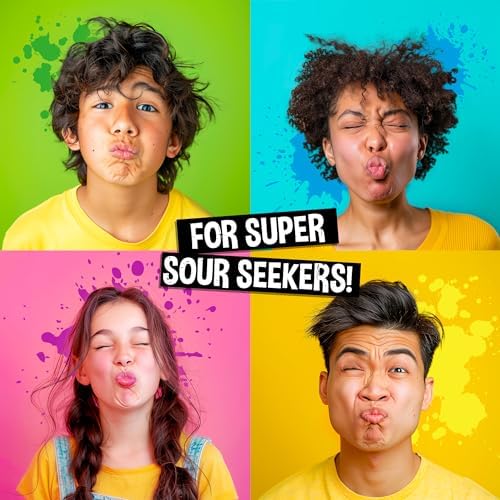 WARHEADS extreme sour candy lemon — bright citrus kick for snacking.