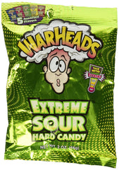 Warheads individually wrapped candies for sharing and convenient portability