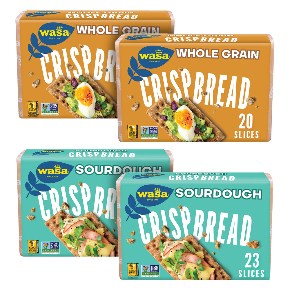 Wasa Crispbread sourdough slices with hearty crunch ready for toppings.