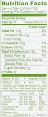 Wasa flatbread thins ingredients highlight whole grains and herb notes.