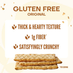 Close-up of Wasa Crispbread showing crunchy texture perfect for toppings.