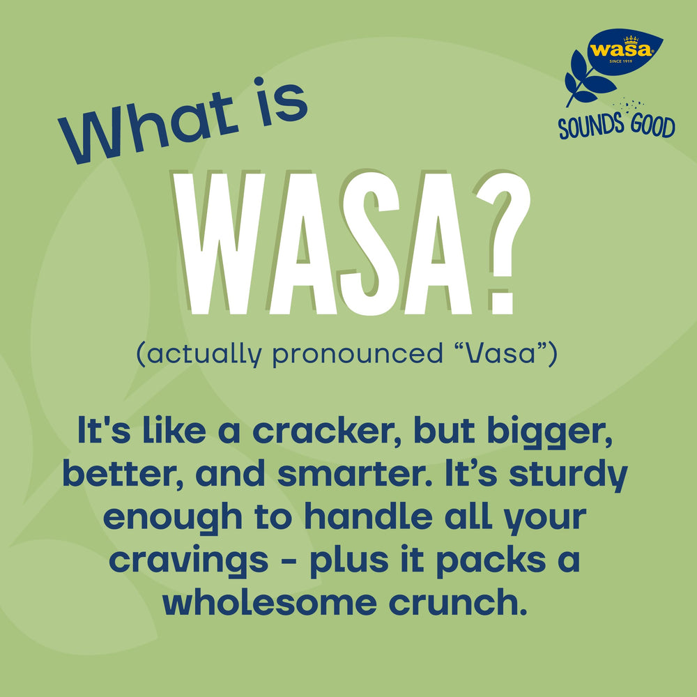 Wasa Non-GMO ingredients label highlights wholesome snacking