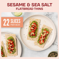 Wasa Oven-baked Crisp Flatbread edge turns golden for topping versatility