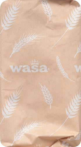 Wasa Wholegrain Crispbread on a plain plate illustrates versatile serving options.