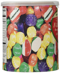 Display-ready Washburn's canister, perfect for gifting or holiday snacking.