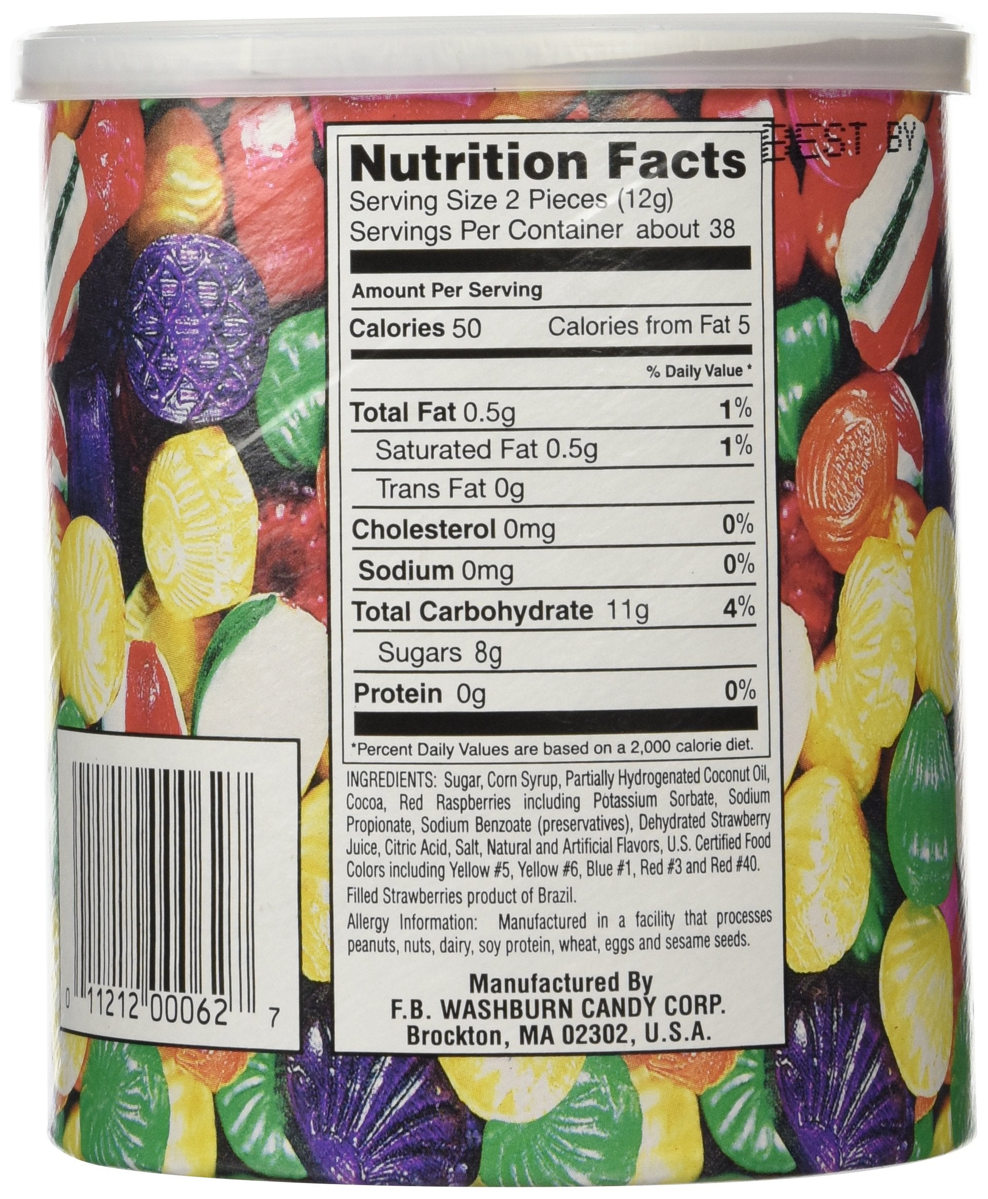 Assorted hard candies from Washburn's offer variety for gatherings and gifts.