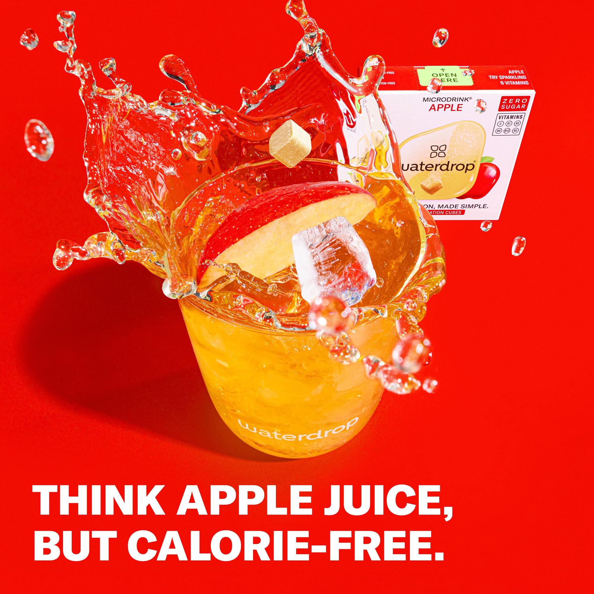 Waterdrop MicroDrink Apple on-the-go sachet enables portable hydration