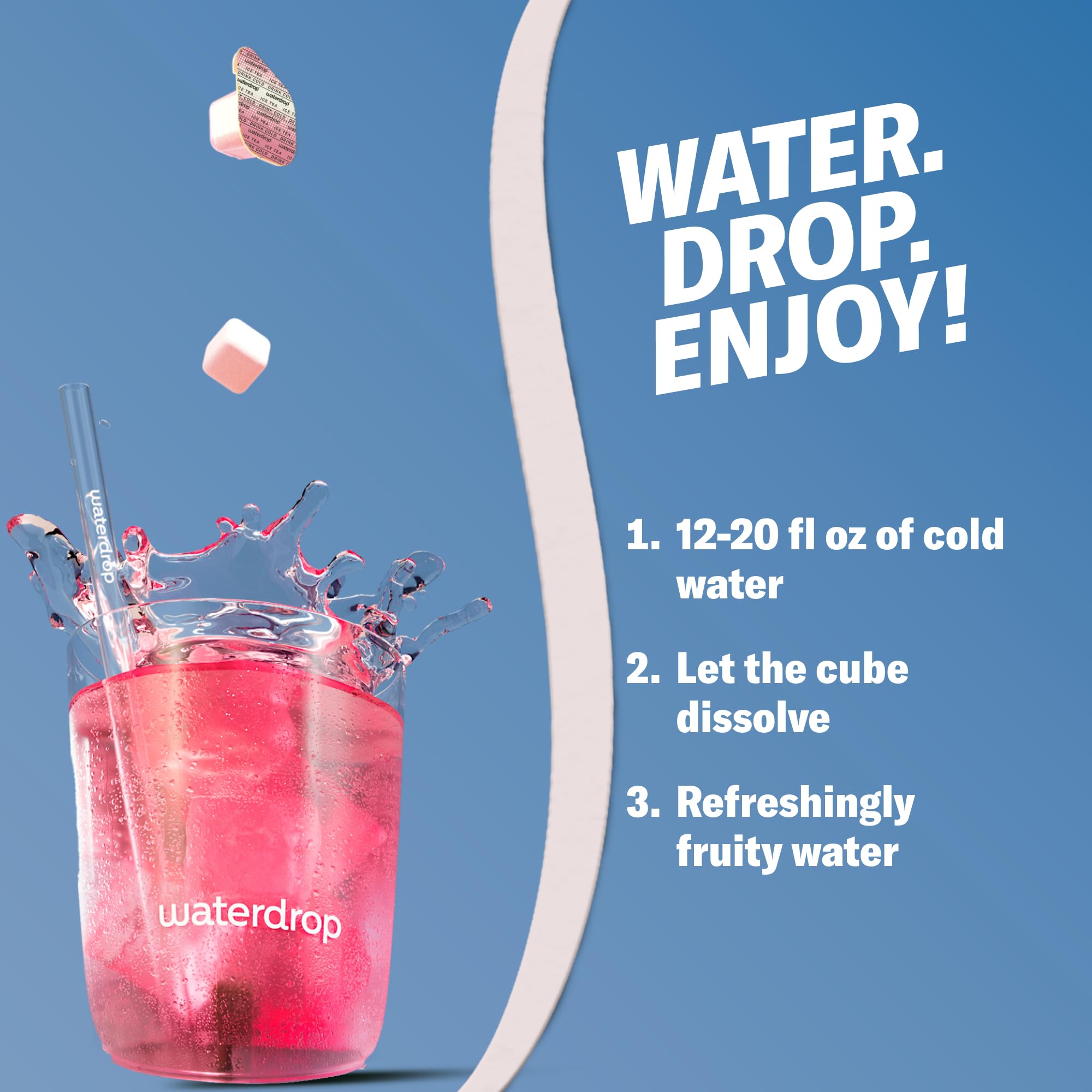 Waterdrop Travel Pack holds individual cubes for hydration on the go.